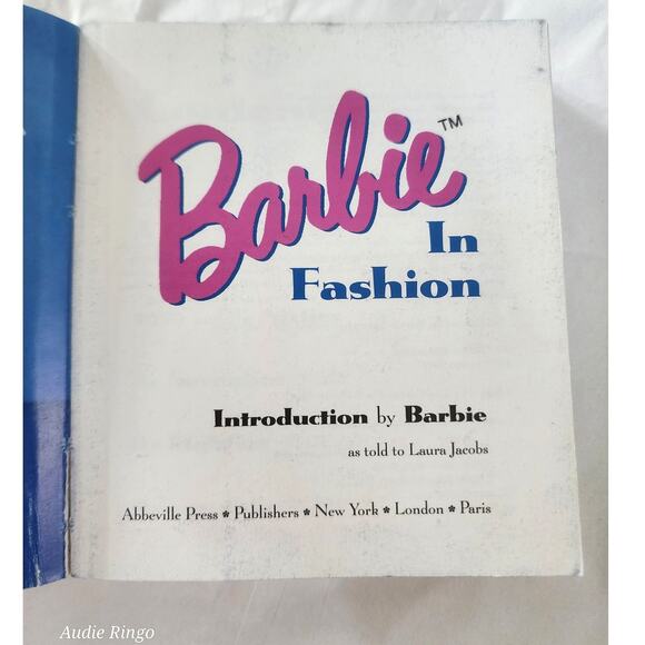 Vintage “Barbie in Fashion” Hardcover Book – A Tiny Folio® – Abbeville Press - Picture 6 of 11